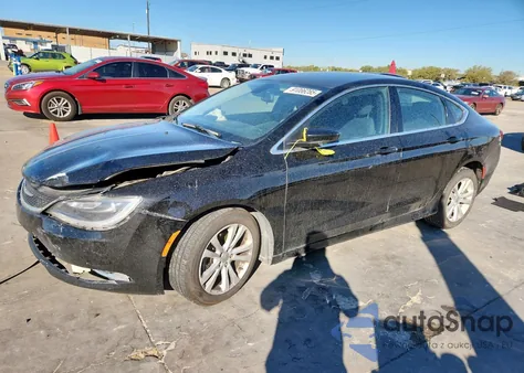 2015 Chrysler 200 Limited from USA, damaged, VIN 1C3CCCAB6FN574821